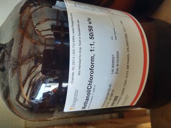 Methanol/Chloroform 1:1 50/50 v/v